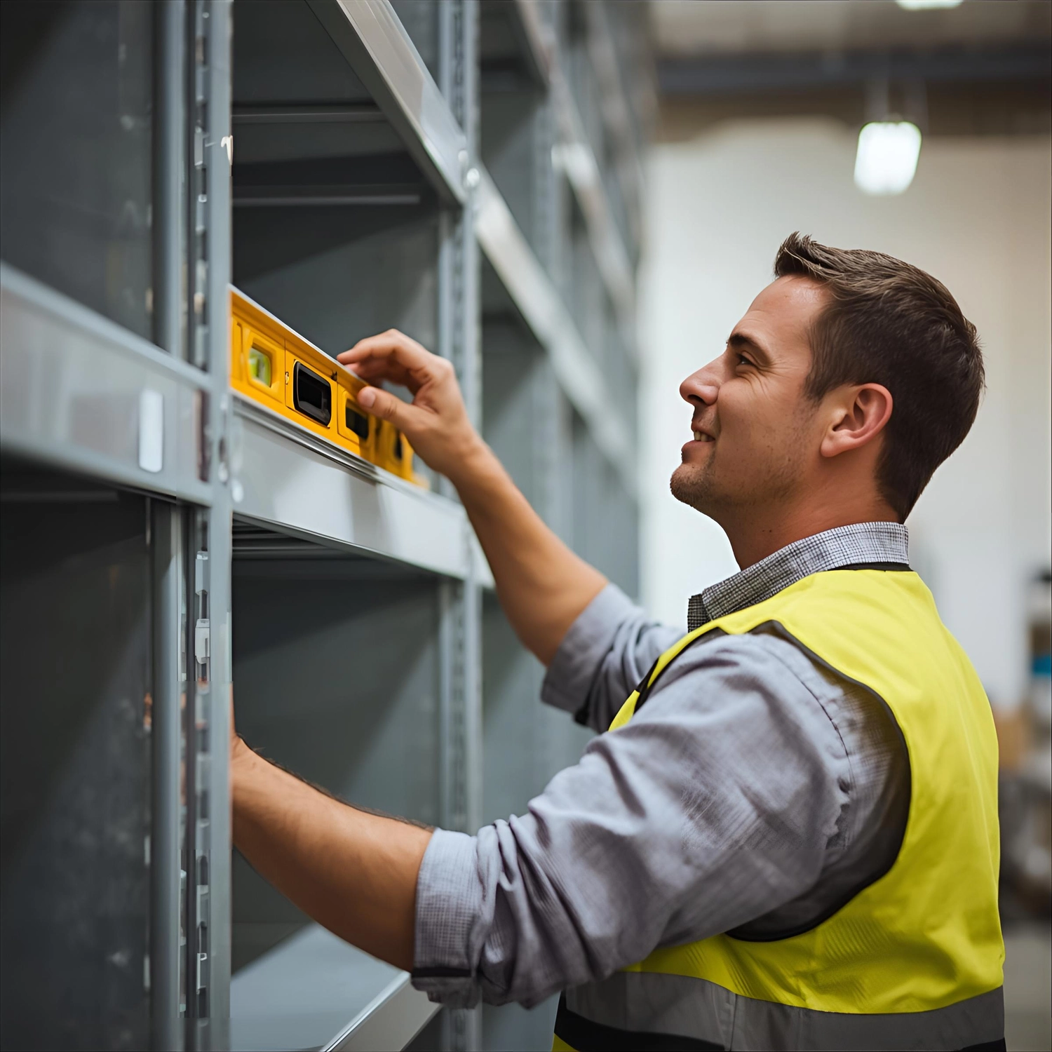 AGESI - Arbeitsschutz - Gesundheitsschutz - Sicherheitsberatung - Mann im Lager