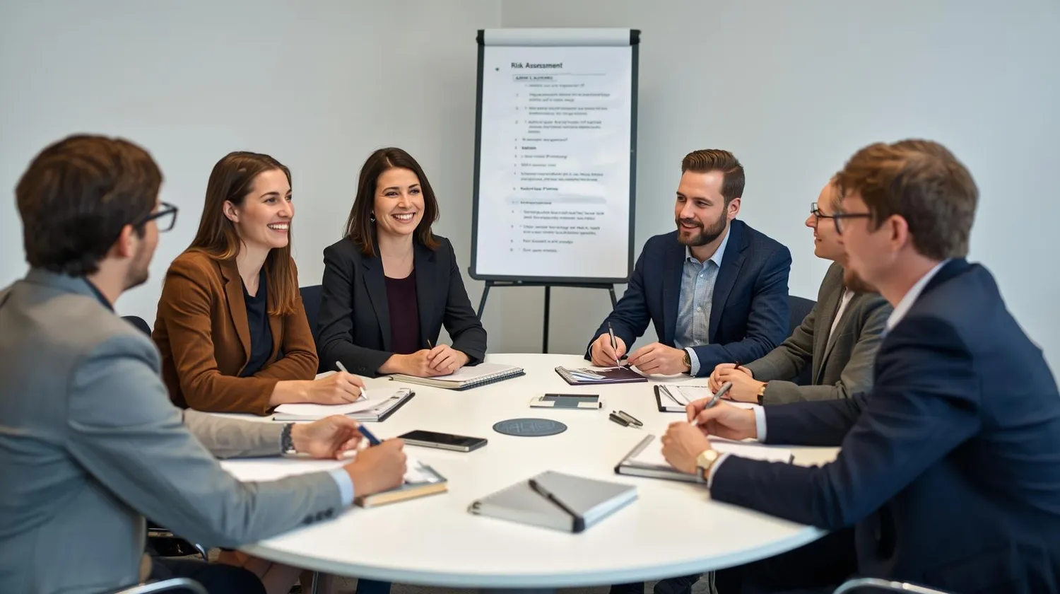 AGESI - Arbeitsschutz - Gesundheitsschutz - Sicherheit Consulting - Team bespricht etwas im Büro